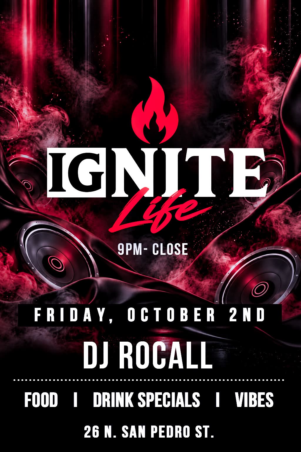 Friday DJ Night with DJ Rocall